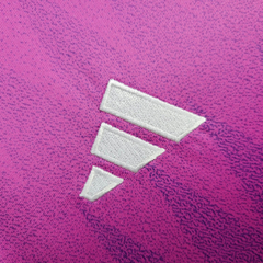 Camisa Seleção da Alemanha II 24/25 - Torcedor Adidas Feminina - Rosa com detalhes em roxo - EM SPORTS