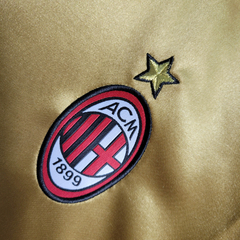 Camisa Retrô AC Milan III 2013/2014 - Masculina Adidas - Dourada com detalhes em preto - EM SPORTS