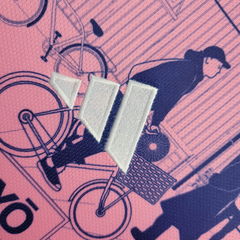 Camisa Japão Edição especial 24/25 - Torcedor Adidas Masculina - Rosa com detalhes em azul - EM SPORTS