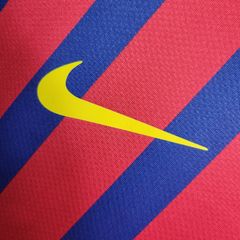 Camisa Retrô Barcelona I 11/12 - Masculina Nike - Azul e vermelha - EM SPORTS