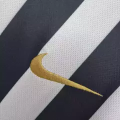 Camisa Retrô Santos II 2012/13 - Masculina Nike - Preta com listras brancas - loja online