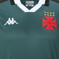 Camisa Vasco da Gama Goleiro 24/25 - Torcedor Kappa Masculina - Verde na internet