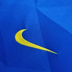 Camisa Retrô Seleção Brasileira II 2018/19 - Masculina Nike - Azul com detalhes em amarelo - EM SPORTS