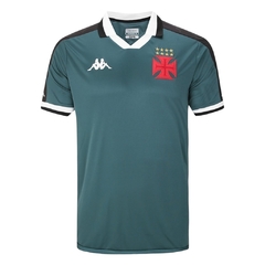 Camisa Vasco da Gama Goleiro 24/25 - Torcedor Kappa Masculina - Verde