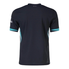 Camisa Liverpool II 24/25 - Torcedor Nike Masculina - Preta com detalhes em verde - comprar online