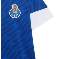 Camisa Porto Pré-jogo 25/26 - Torcedor New Balance Masculina - Azul e branca - EM SPORTS