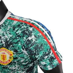 Imagem do Camisa Manchester United Edição especial 24/25 - Jogador Adidas Masculina - Verde com detalhes em branco
