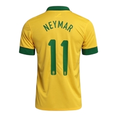 Camisa Retrô Seleção Brasileira I 2013/14 - Masculina Nike - Amarela com detalhes em verde na internet