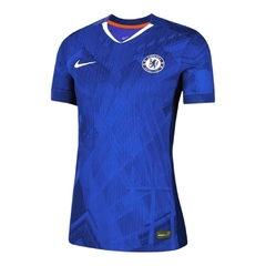 Camisa Chelsea I 25/26 - Torcedor Nike Feminina - Azul