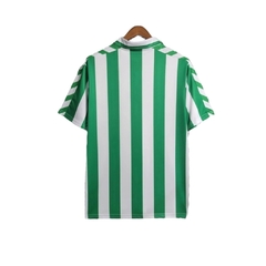 Camisa Retrô Real Betis 1988/1989 - Hummel Masculina - Verde e branca na internet