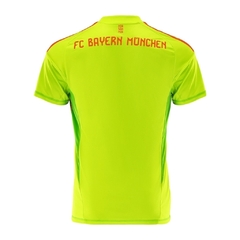 Camisa Bayern de Munique Goleiro 24/25 - Torcedor Adidas Masculina - Verde com detalhes em laranja - comprar online