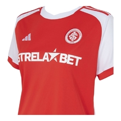 Imagem do Camisa Internacional I 24/25 - Torcedor Adidas Feminina - Vermelha