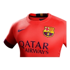 Camisa Retrô Barcelona II 2014/15 - Masculina Nike - Laranja - loja online
