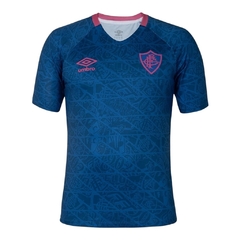 Camisa Fluminense Pré-jogo 25/26 - Torcedor Umbro Masculina - Azul