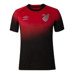 Camisa Athletico Paranaense I 25/26 - Torcedor Umbro Masculina - Vermelha e preta