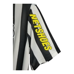 Camisa Retrô Santos II 2012/13 - Masculina Nike - Preta com listras brancas