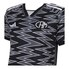 Camisa Atlético Mineiro III 24/25 - Torcedor Adidas Feminina - Preta com detalhes em branco - EM SPORTS