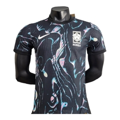 Camisa Coreia do Sul II 24/25 - Jogador Nike Masculina - Preta com detalhes azul e branco e rosa na internet