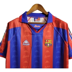 Camisa Retrô Barcelona I 96/97 - Masculina Kappa - Azul e vermelha na internet