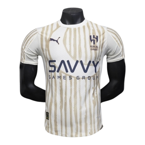 Camisa Al-Hilal Edição especial Mundial de Clubes Goleiro 25/26 - Jogador Puma Masculina - Bege