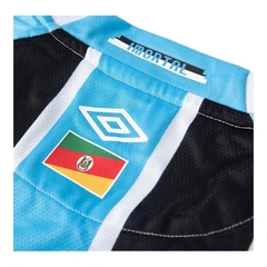 Camisa Grêmio I 25/26 - Torcedor Umbro Masculina - Azul e preta - loja online