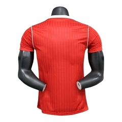 Camisa Manchester United Icon 25/26 - Jogador Adidas Masculina - Vermelha com detalhes em branco - comprar online