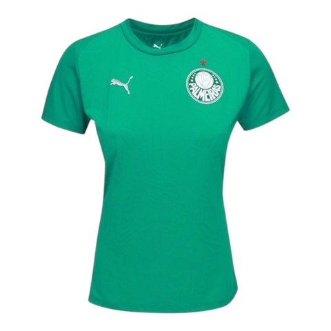 Camisa Palmeiras Treino 25/26 - Torcedor Puma Feminina - Verde