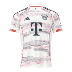 Camisa Bayern de Munique II 25/26 - Torcedor Adidas Masculina - Bege com detalhes em vermelho e azul