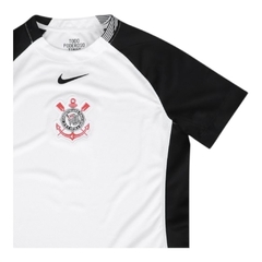 Camisa Corinthians I 25/26 - Torcedor Nike Feminina - Preta e branca - EM SPORTS
