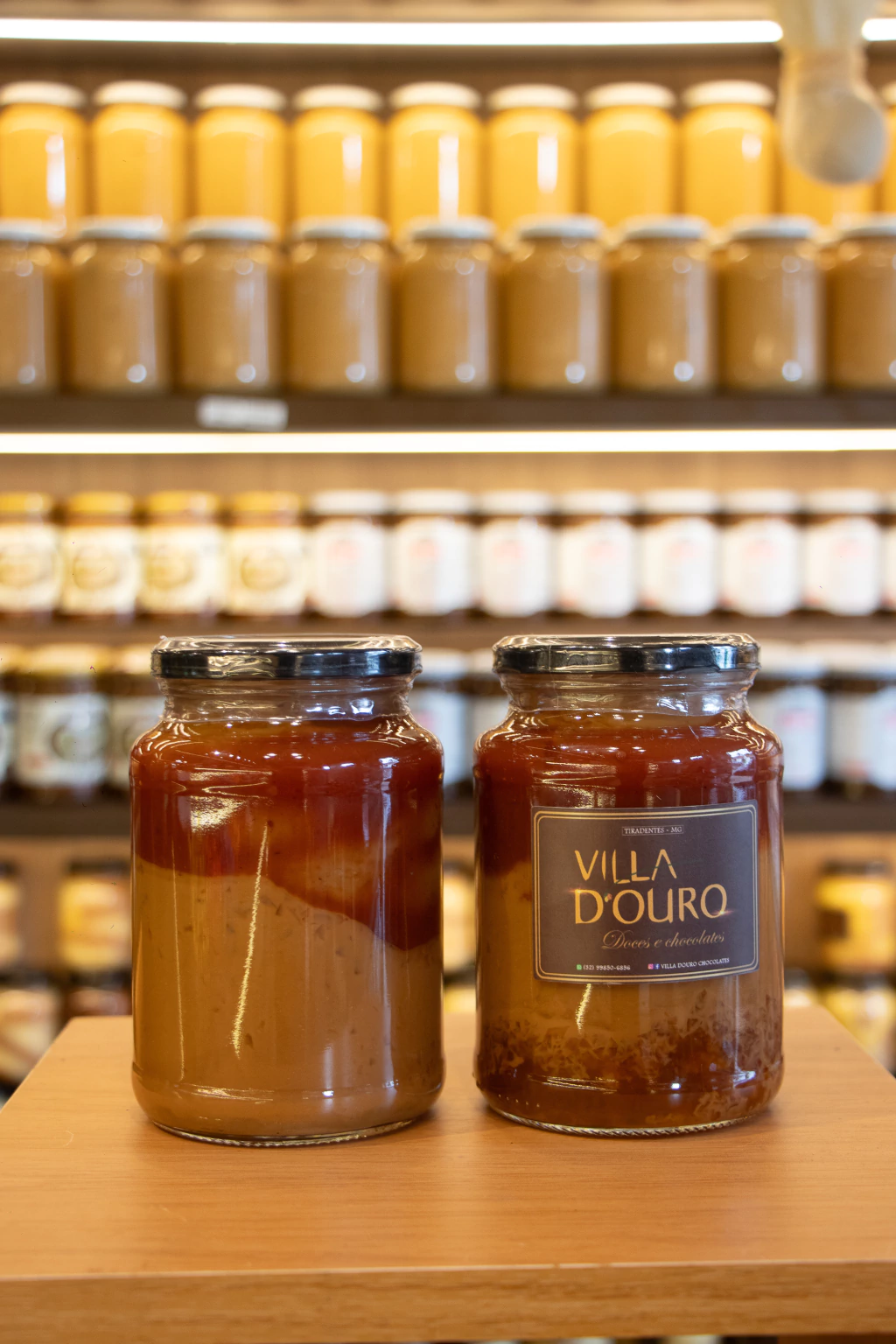 Doce de leite com Goiaba e Mamão