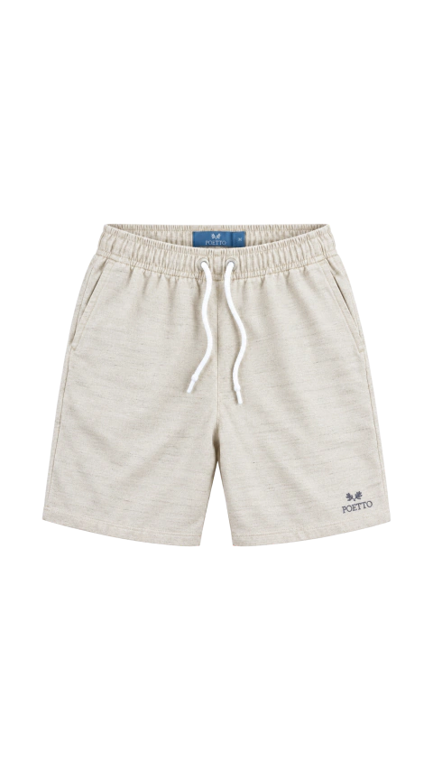 SHORTS DE LINHO NATURAL