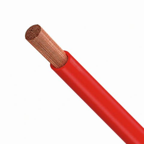 [METRO] Fio Elétrico 4mm Corfio 1ª Linha - Vermelho