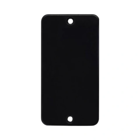 Tampa Cega Unitária 4x2 P/ Condulete PVC Sobrepor Antichamas Reforçado -Preto