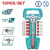 Set Llave y Bocallaves 12 Pcs 1/4" INDUSTRIAL TOTAL THT14114126