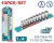 Set 10 Bocallaves 1/4" INDUSTRIAL TOTAL THT1411023