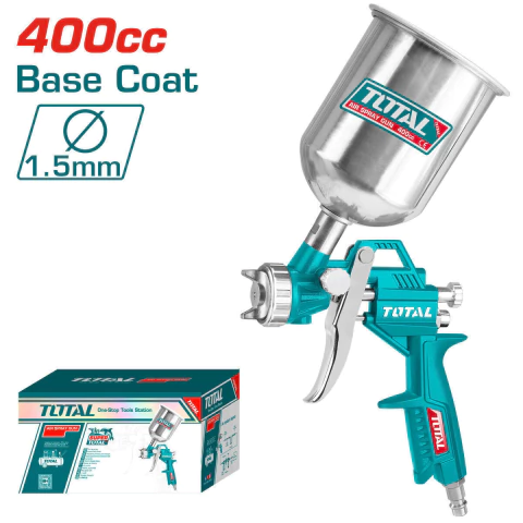 Pistola de pintar neumatica 400cc TOTAL TAT10401
