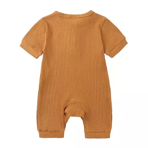 Macacão de Verão para Bebê – 100% Algodão, Conforto e Estilo!