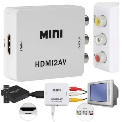 CONVERSOR HDMI PARA AV RCA ALTOMEX - AL-AV100