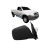 Retrovisor Toyota Hilux 2005 2006 2007 2008 2009 2010 2011 2012 2013 2014 15 Elétrico Preto Texturizado