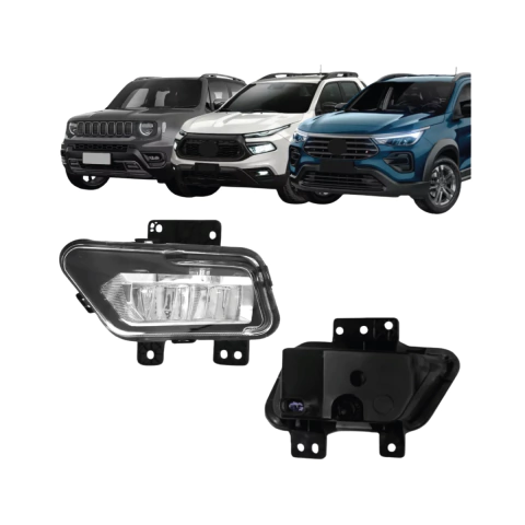 Farol Milha Neblina Auxiliar Jeep Fiat Renegade Pulse Toro 22/ Led - comprar online