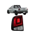 Lanterna Vw Saveiro 2023 2024 2025 Tricolor Pisca Cristal - loja online