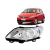 Farol Vw Gol Voyage Saveiro G5 09/12 Cromado Foco Duplo - loja online