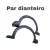 Par Polaina Ponteira Parachoque Dianteira Strada Working 2009 A 2013 - comprar online