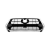 Grade Toyota Hilux 2021 2022 2023 Black Piano Moldura Cromada Com Furo Camera - comprar online