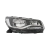 Farol Vw Saveiro 24/25 Preto Com Friso Cromado - comprar online