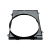 Defletor Radiador Mitsubishi L200 Triton 2005 2015 Kxc017 - Bap Imports