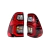 Par Lanterna Led Red Toyota Hilux Sr Srv Srx 2021 2025 - comprar online