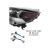 Farol Toyota Hilux 21/23 Com Led Logo Relevo - Bap Imports