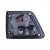 Lanterna Toyota Hilux Sw4 2012 2013 2014 2015 Tampa Mala Cromado - Bap Imports
