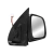 Retrovisor Toyota Hilux 2005 2006 2007 2008 2009 2010 2011 2012 2013 2014 15 Elétrico Preto Texturizado - Bap Imports